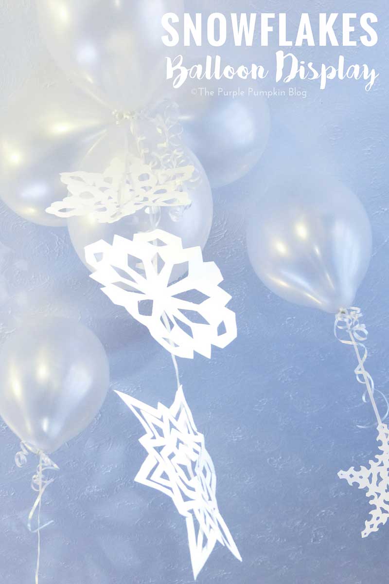 Snowflakes Balloon Display