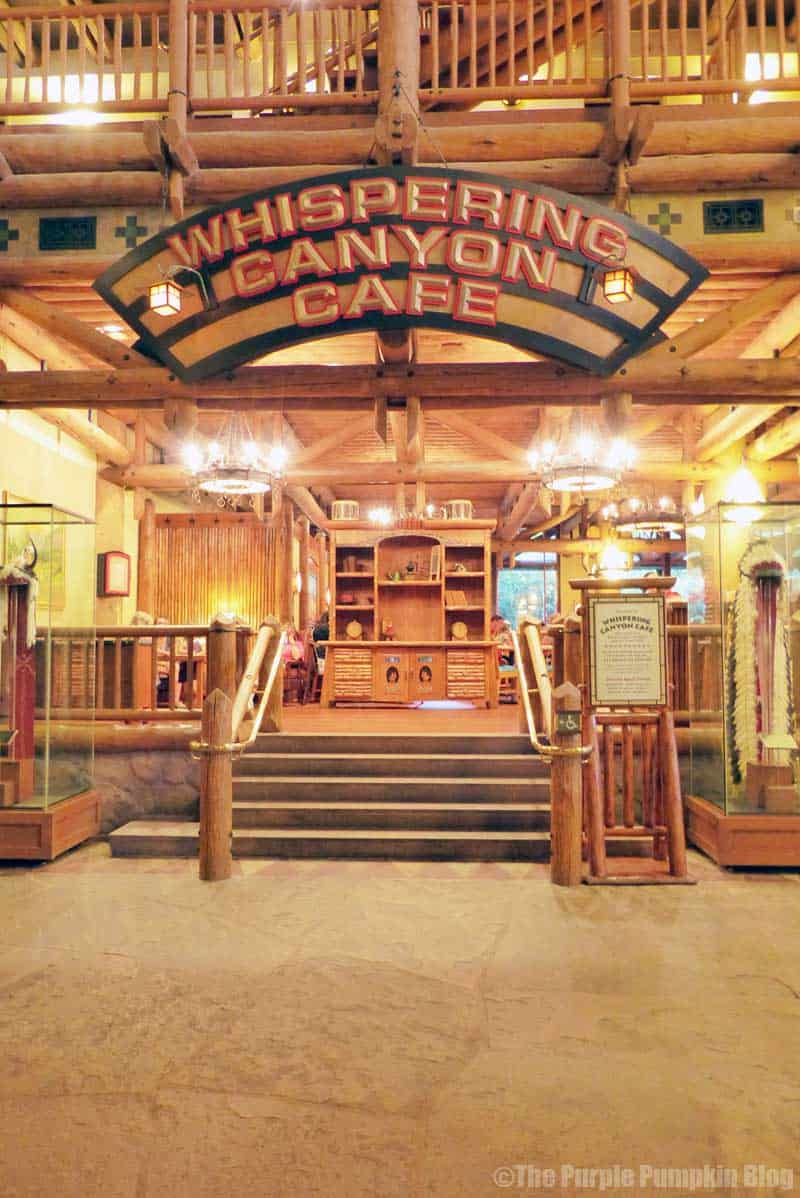 Whispering Canyon Cafe at Wilderness Lodge