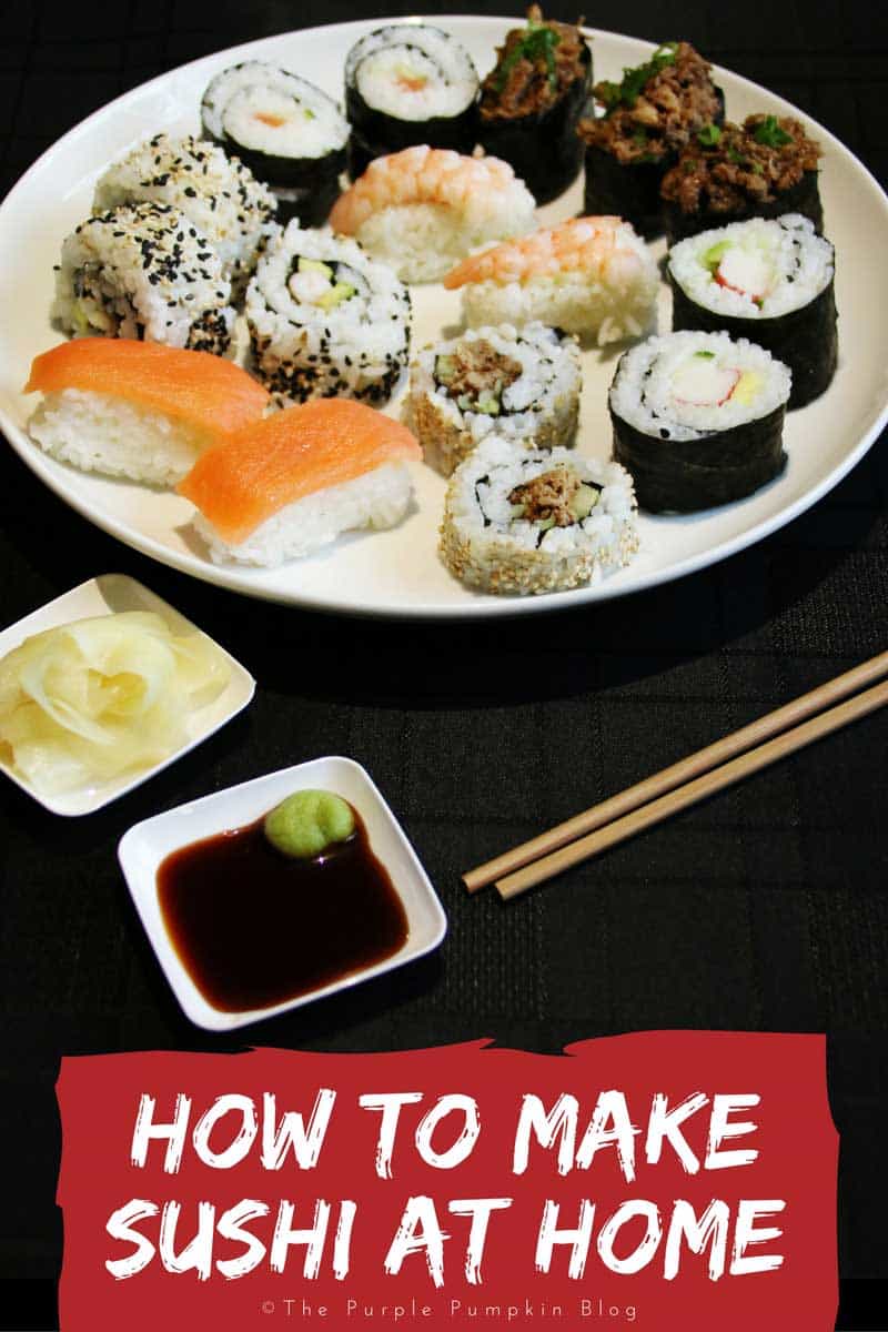 How To Make Sushi At Home - it's not as hard as you think! Most supermarkets sell sushi making ingredients, so why not have a go and make sushi at home?
