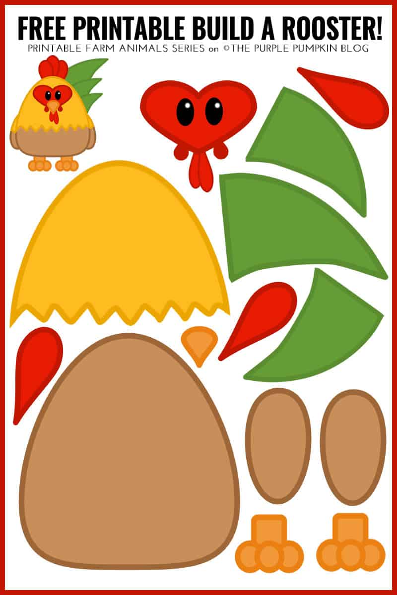 Printable Farm Animal Pictures To Print Dimecorazonteestoyescuchando