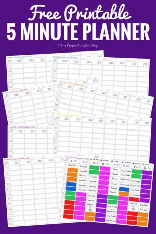 Free 5 Minute Planner Printable