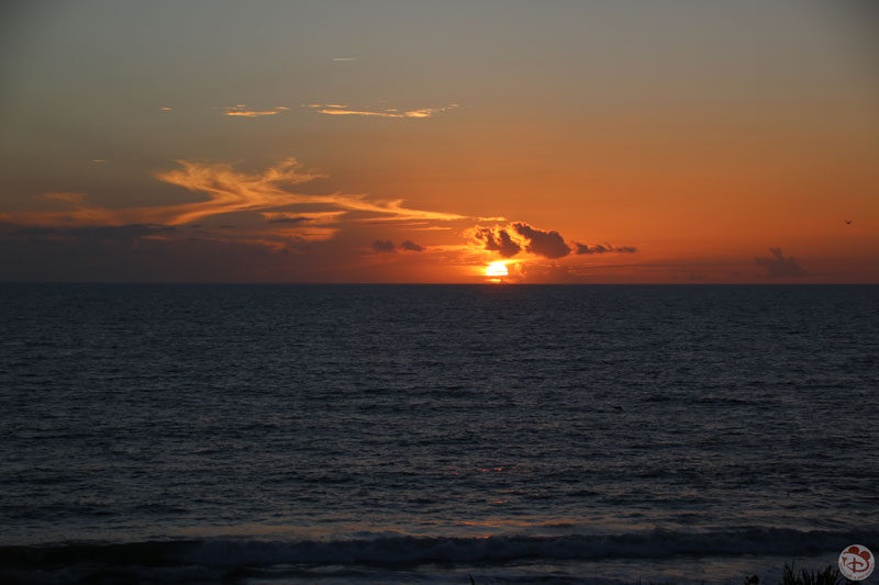 Sunrise over the Atlantic Ocean