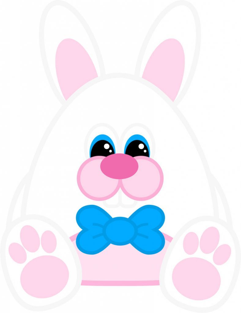 Free Printable Easter Bunny Paper Doll Set