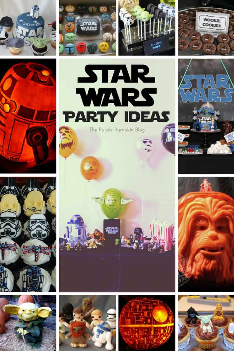 Star Wars Party Ideas! May the Fourth Be With You! Celebrate Star Wars the whole year round with these Star Wars Party Ideas!
