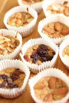 Breakfast Muffins - Banana Oat Muffins
