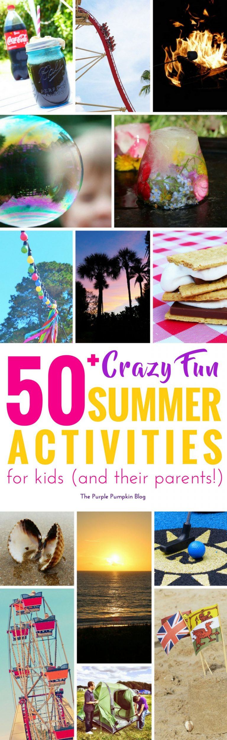 50+ Crazy Fun Summer Activities for Kids (and their Parents)