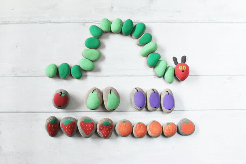 The Very Hungry Caterpillar Stones