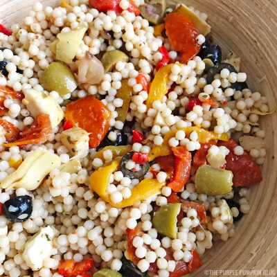 Giant Couscous Antipasti Salad