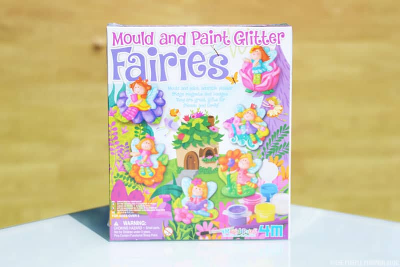 Mould and Paint Glitter Fairies