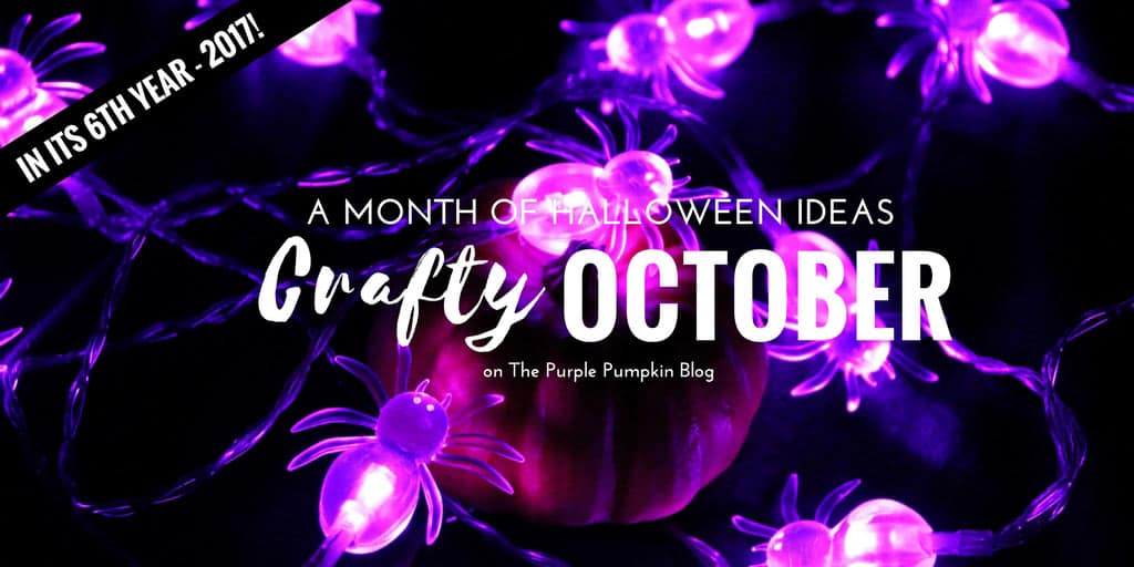 Crafty October 2017 - a month of Halloween ideas, including recipes, party food, crafts, decorations, free printables and more! This series is in its 6th year, so lots of other fun and spooky Halloween stuff to be found in the archives!