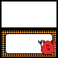 Halloween Party Food Labels