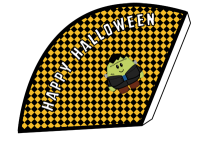 Free Printable Cute Halloween Popcorn Cones