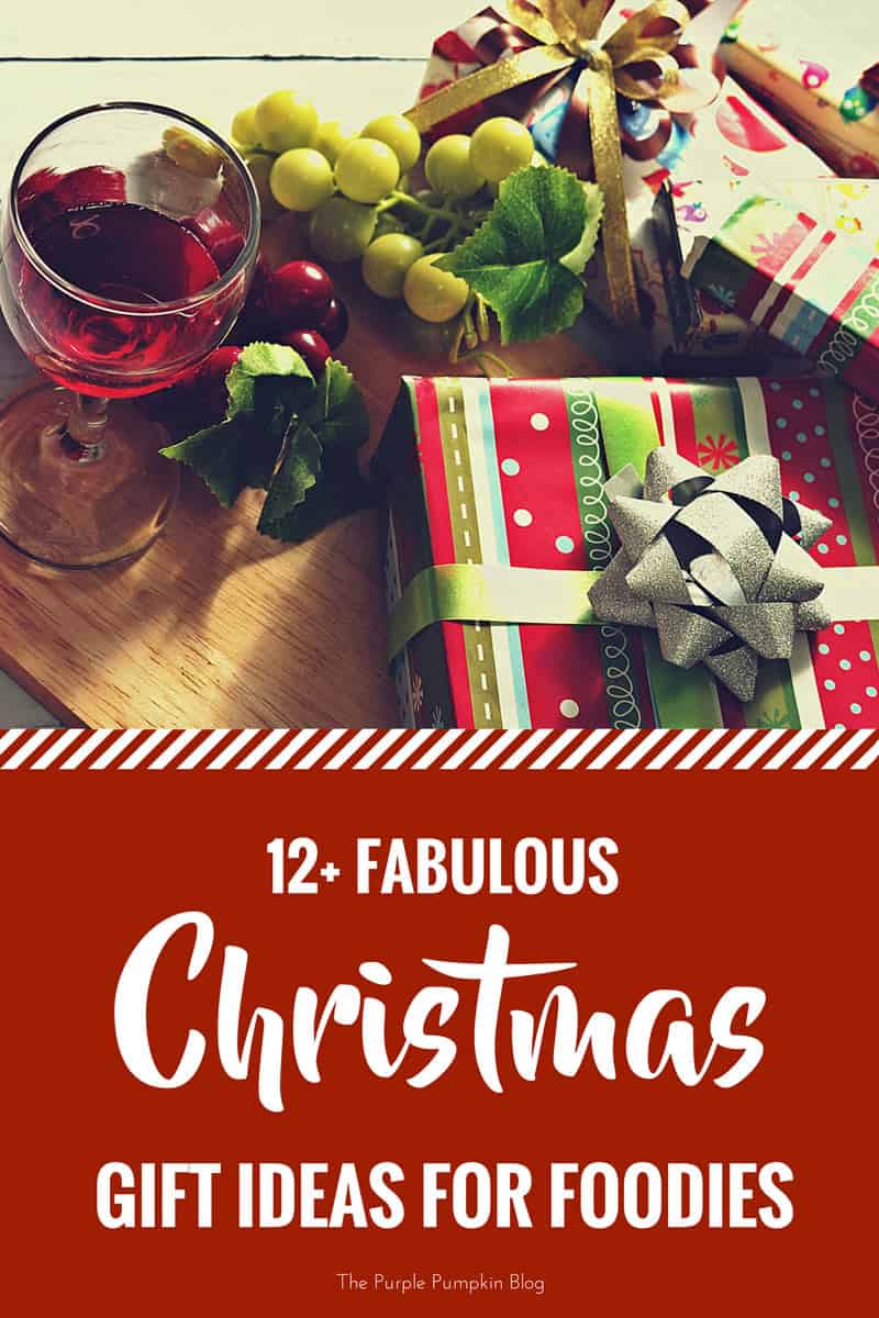 12+ Fabulous Christmas Gift Ideas for Foodies! Do you know someone that LOVES food, but are stuck on what to buy them? Check out my foodie gift guide for lots of ideas and inspiration!