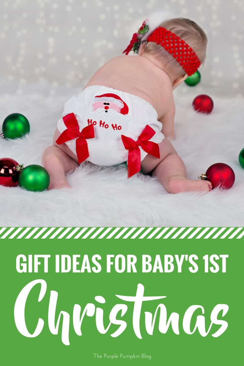 Gift Ideas for Baby's 1st Christmas. A baby's first Christmas is a lovely milestone - no matter what their age. They may be just a few days, weeks, or months old, or nearing their 1st birthday! This gift guide has some wonderful gifts for babies aged 0-12 mths.