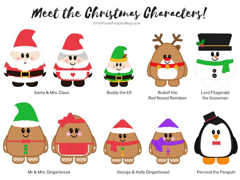 Meet the Christmas Characters