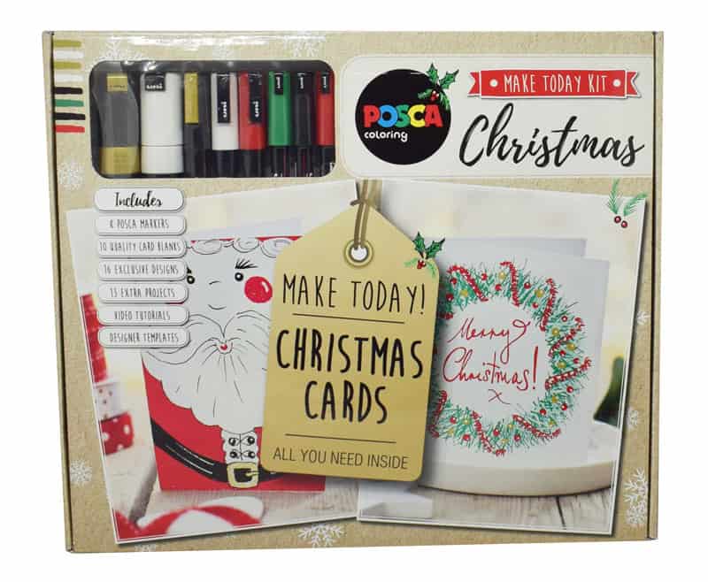 POSCA Pens Christmas Make Today Kit