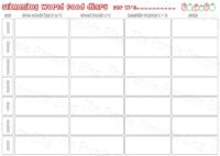 Slimming World Food Diary Printable &amp; Meal Planner Printable