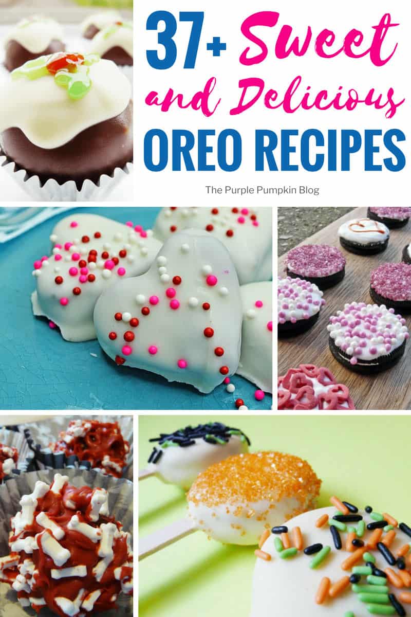 A roundup of 37+ Sweet & Delicious Oreo Recipes for you to try out! These chocolate sandwich cookies are famous the world over, and are said to be the world's favourite cookie! If you love Oreos, then I think you're going to love these recipes too! Includes truffles, no bake treats, pies, milkshakes and more!