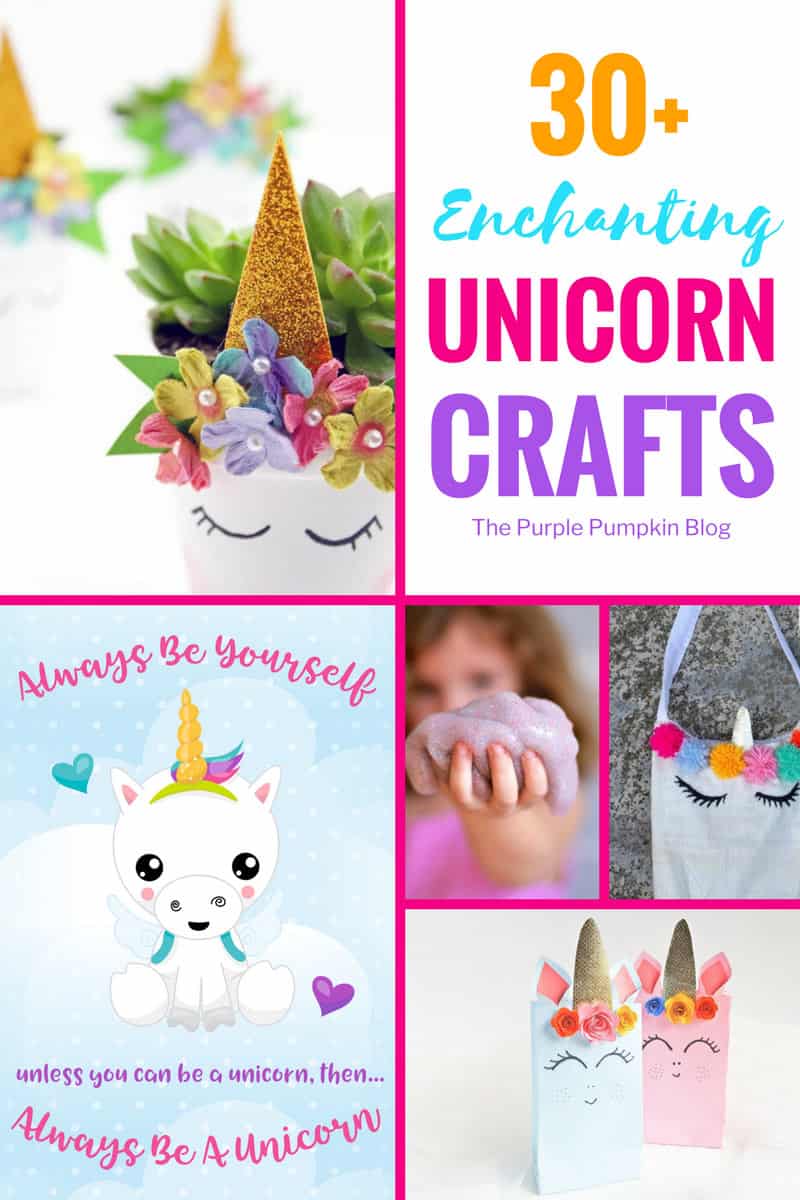 30+ Unicorn Crafts to try at home! Make your life more magical with these cute unicorn inspired crafts. Suitable for crafting skills of all types, and includes sweet makes like party bags, paper crafts, headbands, sensory bottles, and even bath bombs!