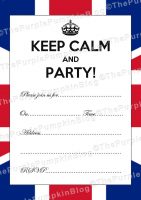 Post-Royal Wedding Printables! Free British/Royal Party Printables!