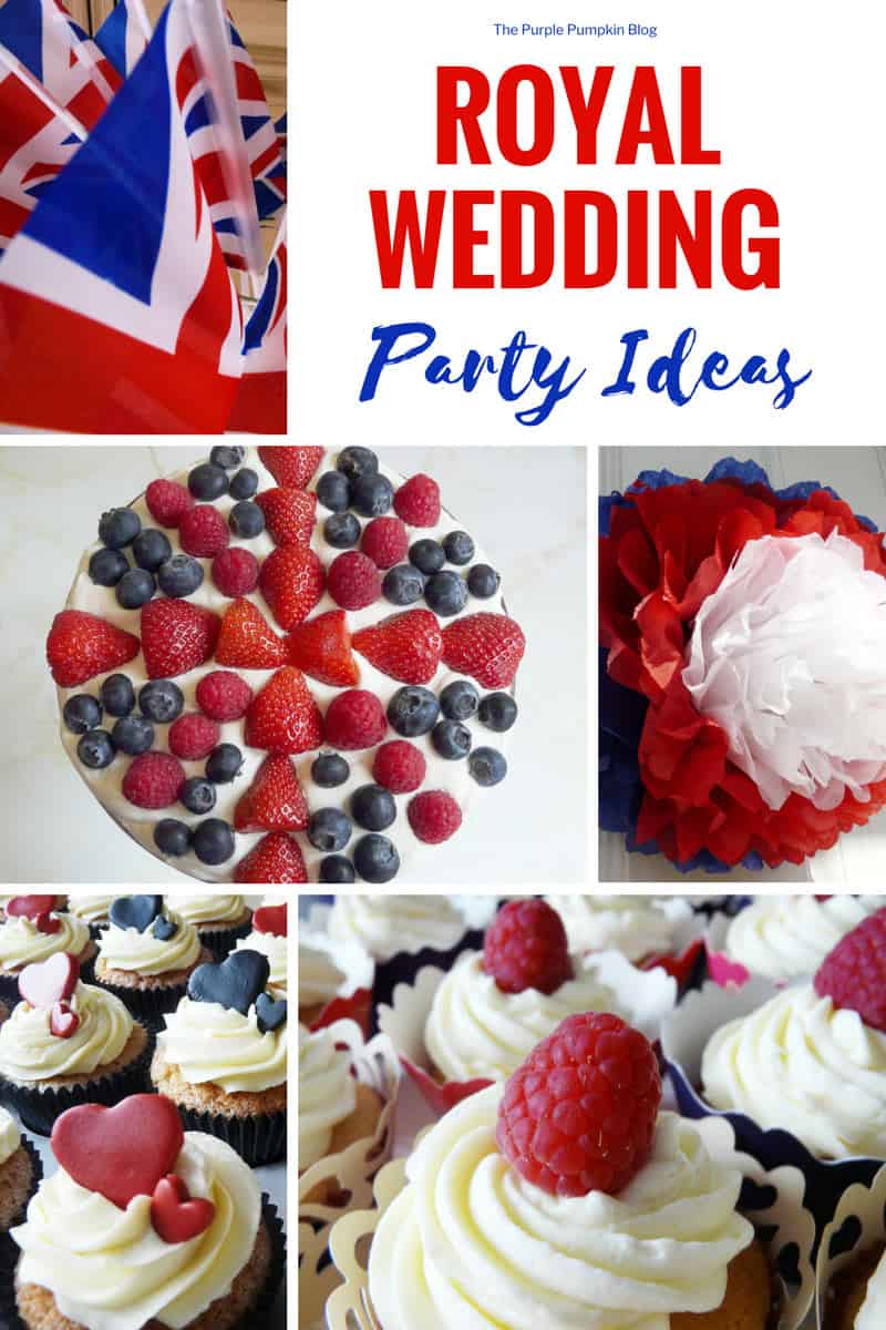 Royal Wedding Party Ideas - lots of inspiration from decor to food to help you plan and throw a Royal Wedding Viewing Party!