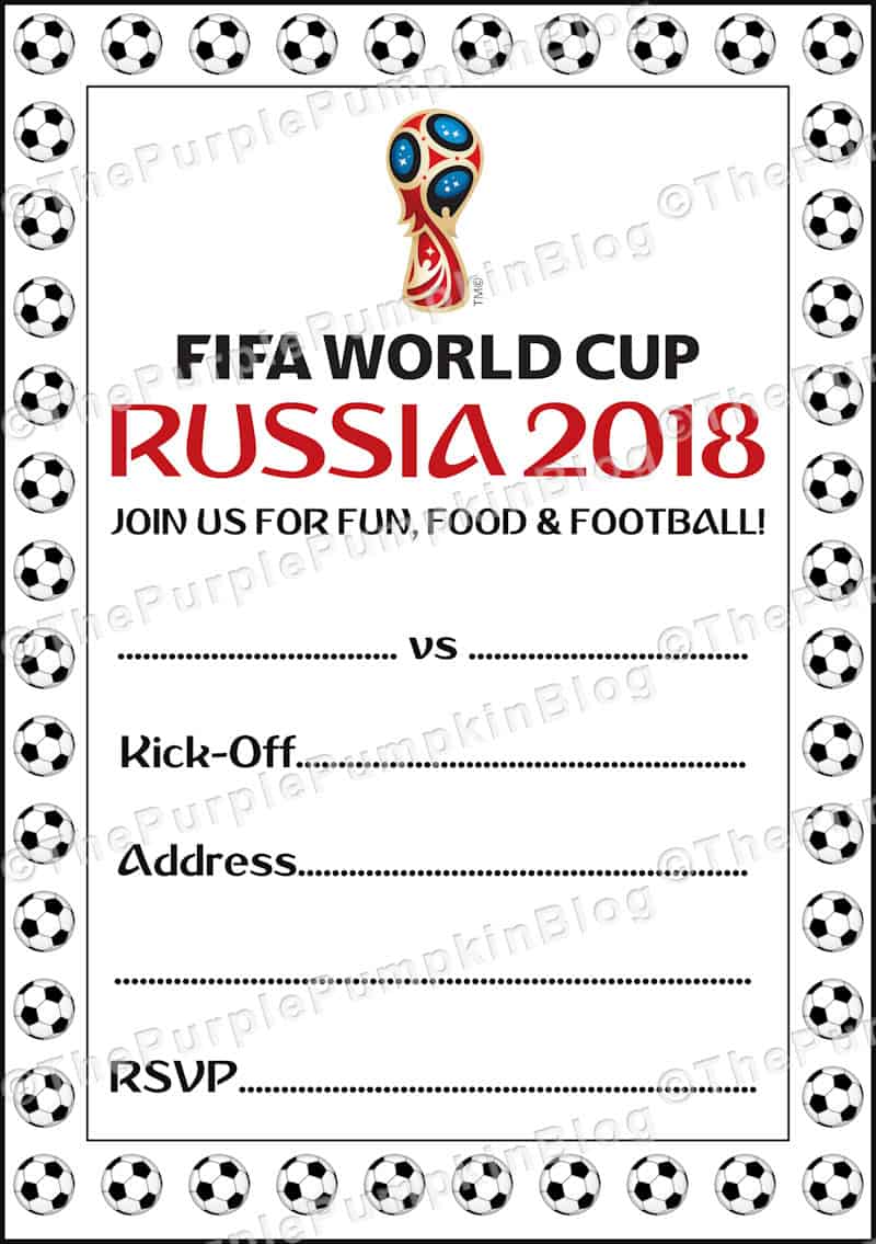 World Cup Match Invite