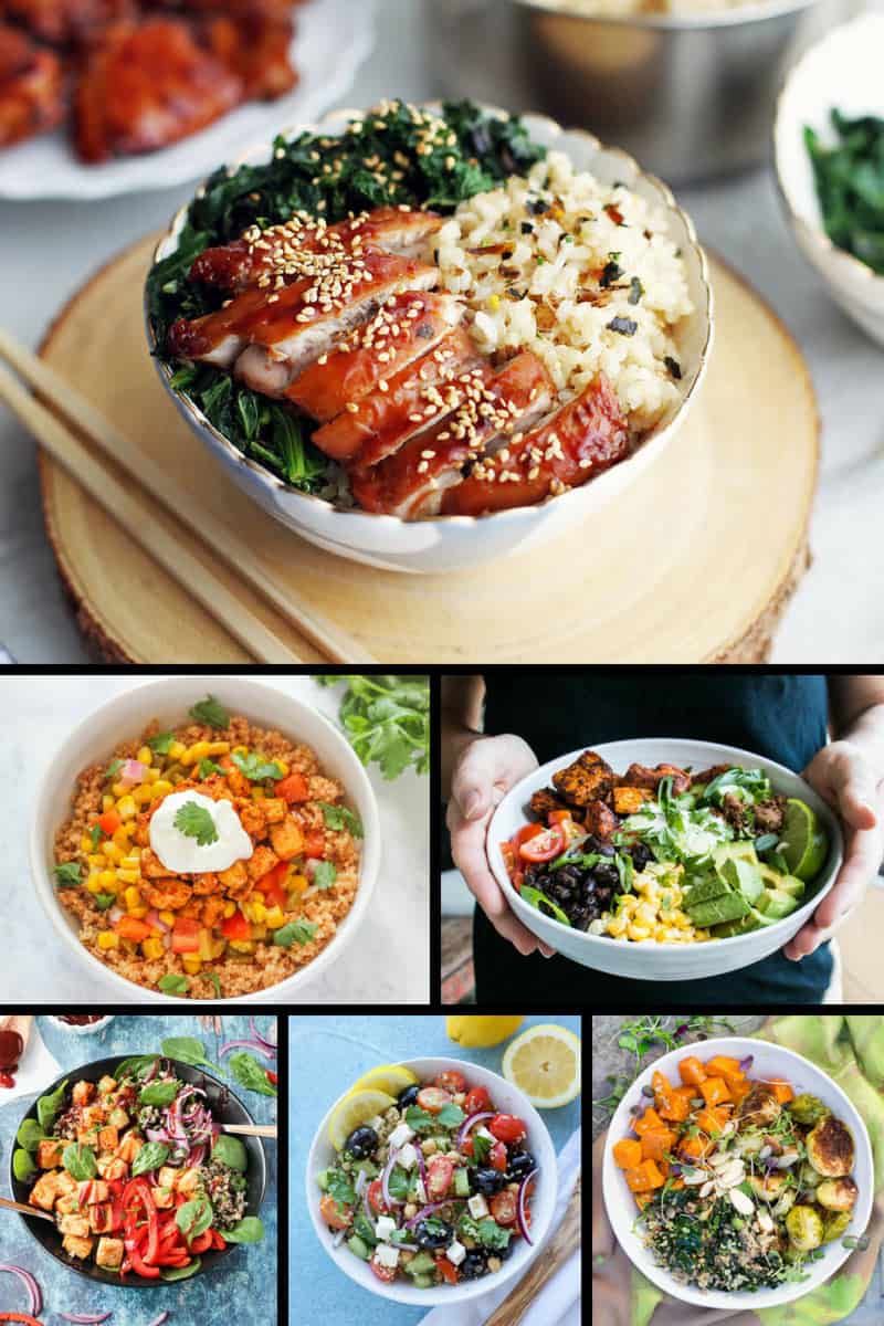 Do you find yourself having the same food for lunch, day in, day out? Stuck for ideas of what to prepare for packed lunches for work? You've hit the right page on the internet because here are 17+ Bowl Foods that are perfect for packed lunches!