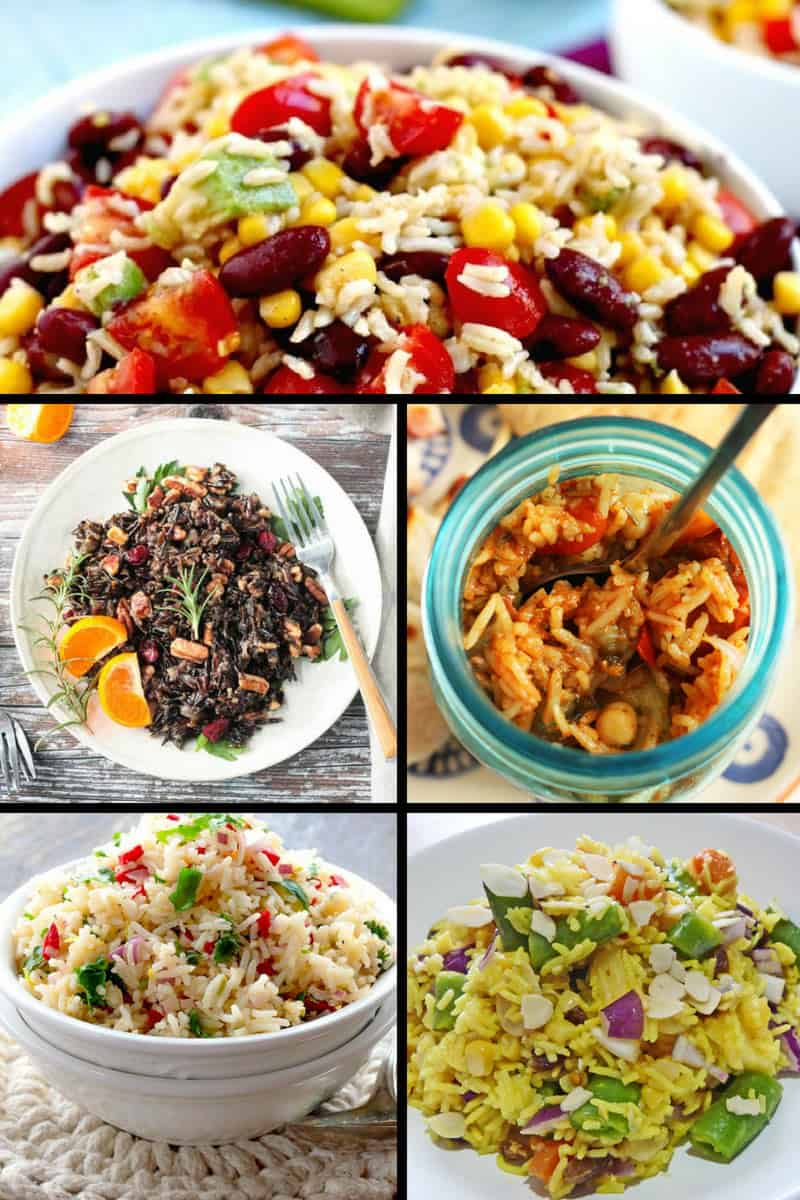 Do you find yourself having the same food for lunch, day in, day out? Stuck for ideas of what to prepare for packed lunches for work? You've hit the right spot on the internet because here are 11+ delicious rice salads that can be kept in a packed lunch box or mason jar to take on the go.