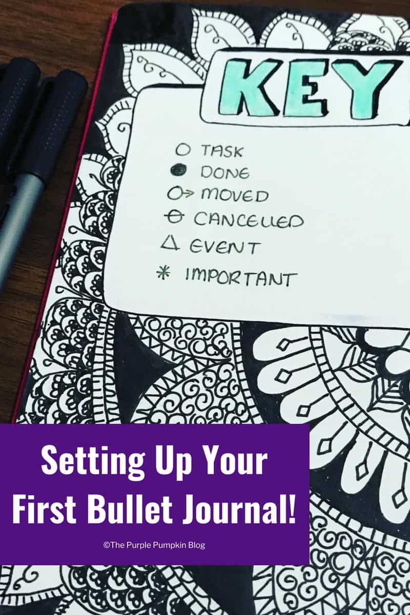 Setting Up Your First Bullet Journal! To start you just need a notebook and a pen - and once set up you can be as creative (or not!) as you please. Organise your life with a BuJo!