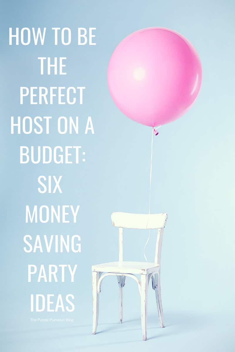 Are you an aspiring host or hostess? Have you put off parties because it seemed like too much time, effort and money? Whether it's because of the budget or the work that it takes to host a get-together, Here are 6 money saving party ideas.