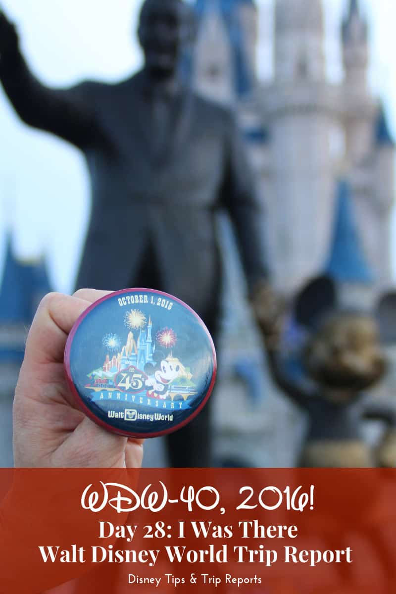Day 28: I Was There / WDW-40, 2016