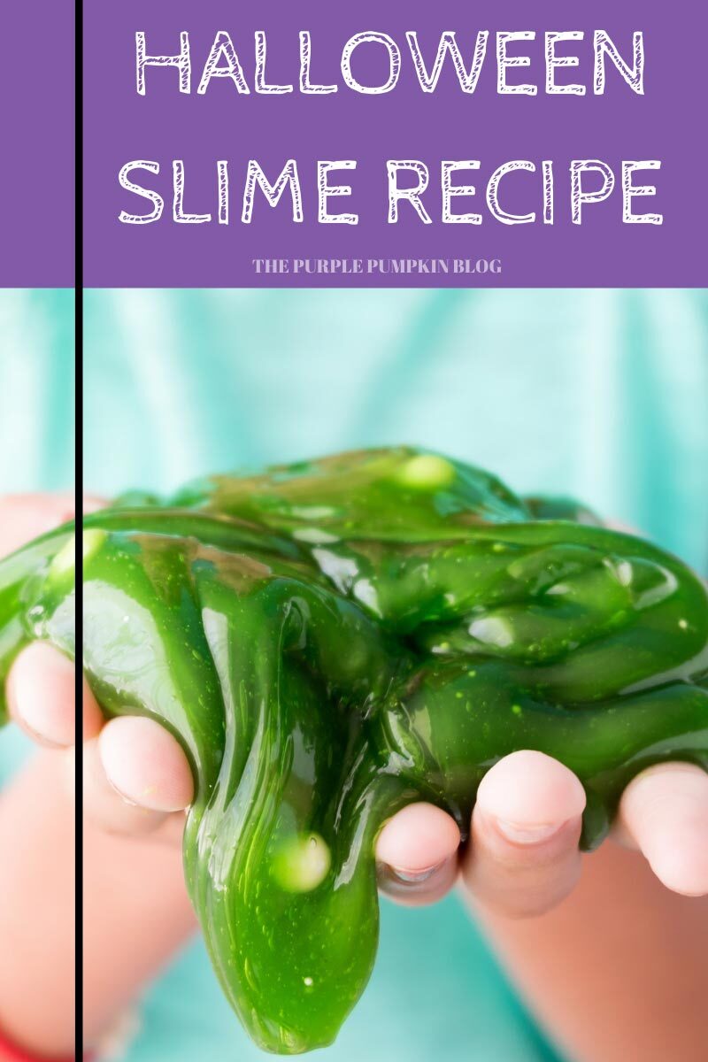 Halloween Slime Recipe