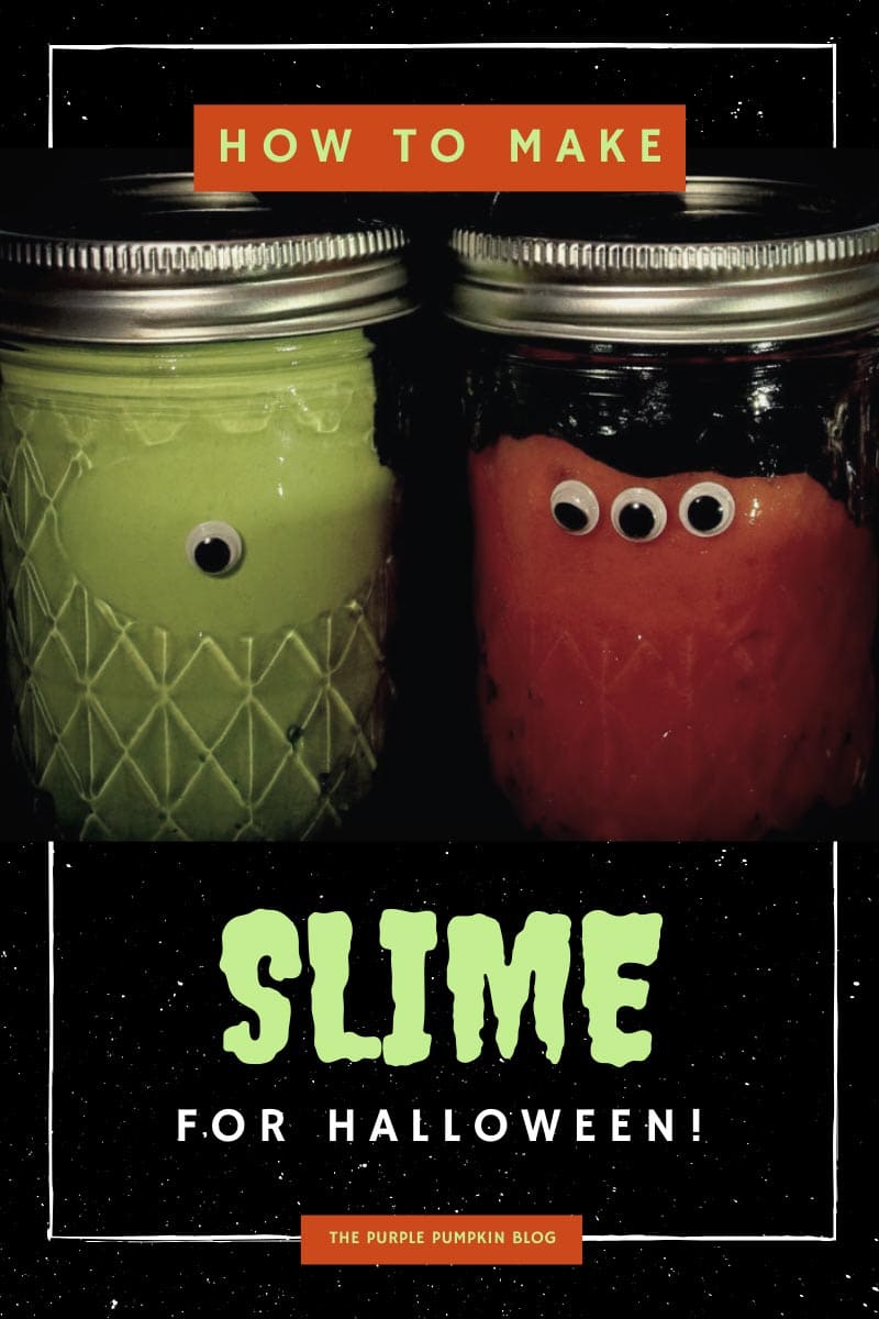 How To Make Slime for Halloween