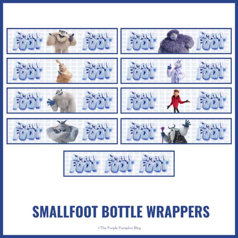 Smallfoot Bottle Wrappers