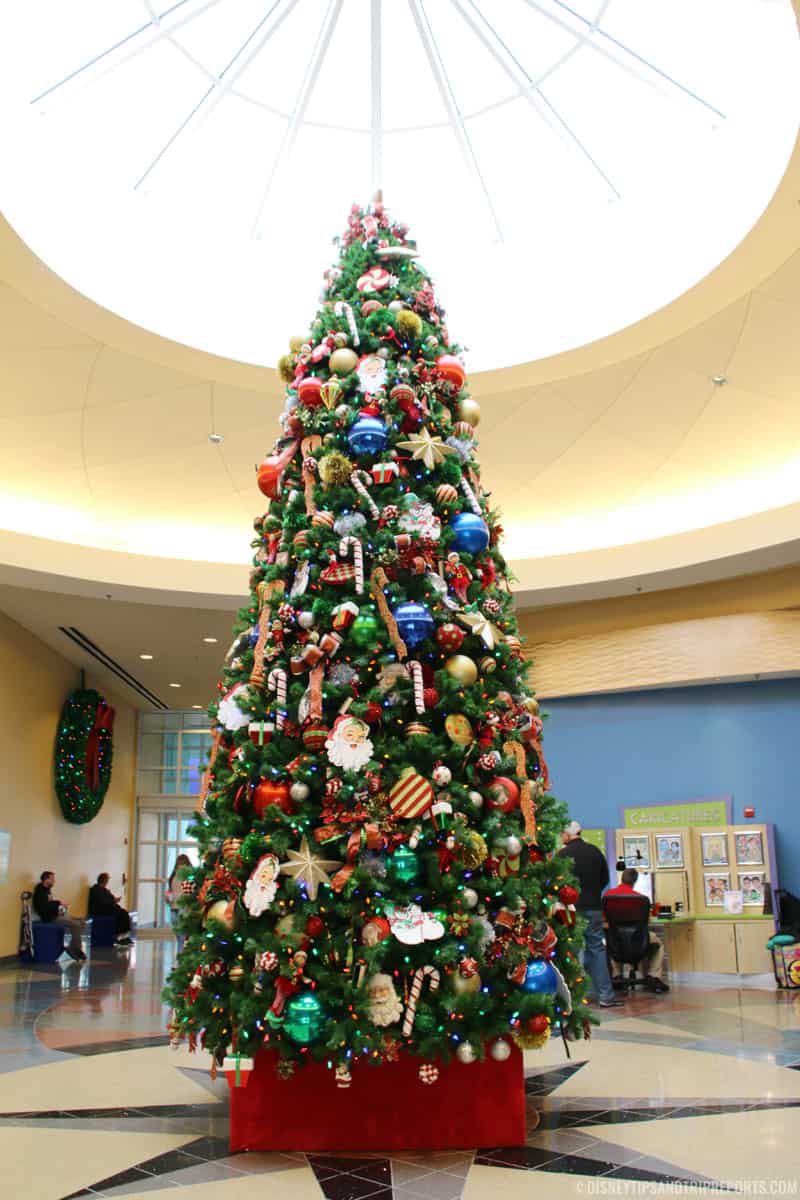 Disney's Pop Century Resort Christmas Trees & Decorations