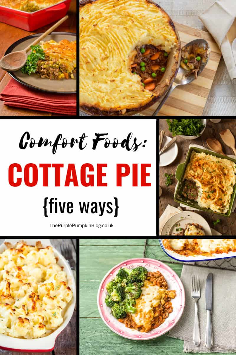 This Cottage Pie Recipe is the ultimate in comfort food! A traditional British recipe made with ground beef/beef mince and mashed potatoes. Get the full recipe and five different ways you can make it here.