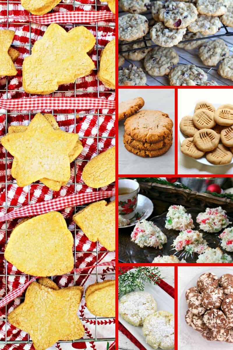 The ultimate list of Christmas cookies, with 101 Christmas cookie recipes to bake at home! So if you are a regular cookie maker, or only put your baking hat on during the Holidays, this list of Christmas cookie recipes has plenty to keep you busy all season long. I'm sure family and friends will thank you too! #ChristmasCookies #CookieRecipes #ChristmasRecipes