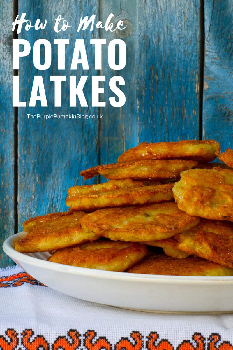 How to make Potato Latkes for Hanukkah. A traditional food enjoyed during Chanukkah - the Jewish Festival of Lights