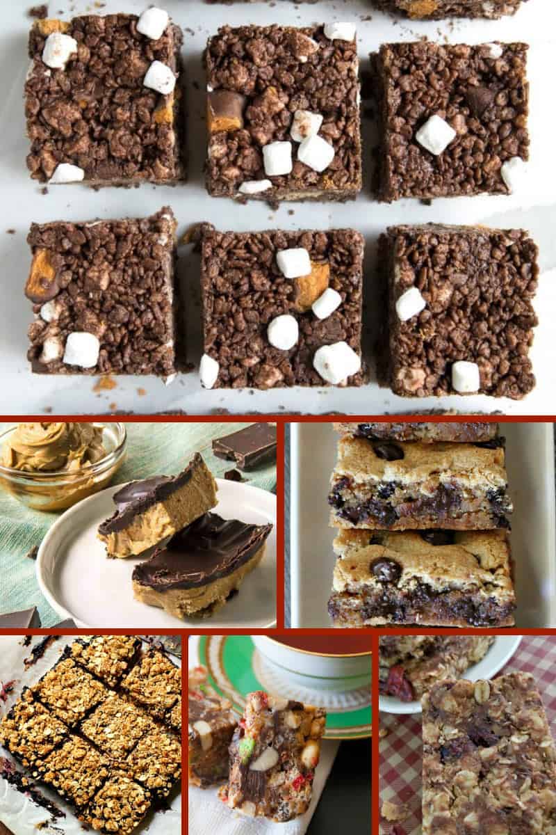 21 Peanut Butter Bars & Brownie Recipes! If you love a chocolate/peanut butter combo, then you're going to love these recipes!  This roundup of peanut butter bars and brownies include: Low Carb; Keto; Gluten-Free; and Vegan recipes. There is an amazing variety of recipes too, with delicious flavourings and ingredients including bananas, coconut, butterscotch, cereal, and pretzels! #PeanutButterBars #Brownies #PeanutButterRecipes
