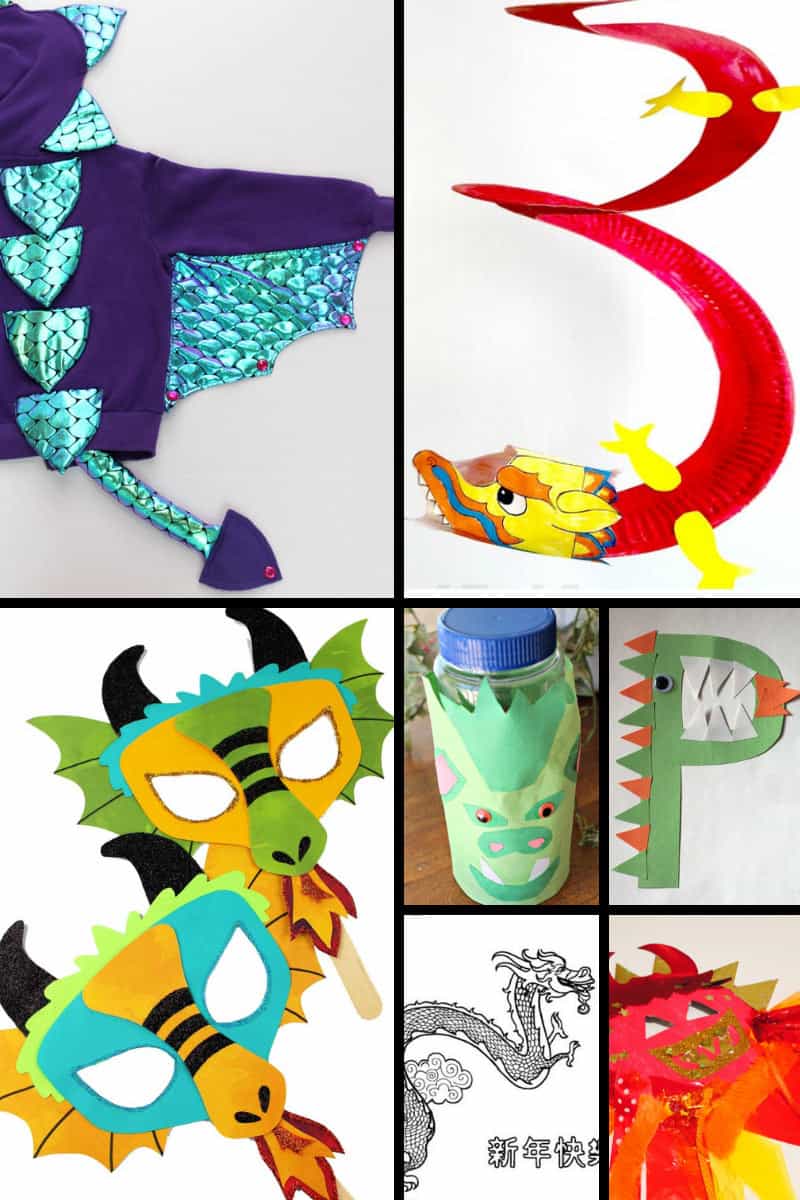 21 Dragon Crafts & Activities for Appreciate a Dragon Day!  The dragon is a powerful symbol in mythology around the world, and these dragon crafts and activities are great for kids as a way to have some creative fun and imaginative play. They can also compliment learning about dragons through books, stories, films, and television shows, as well as discovering more about different cultures through mythology.