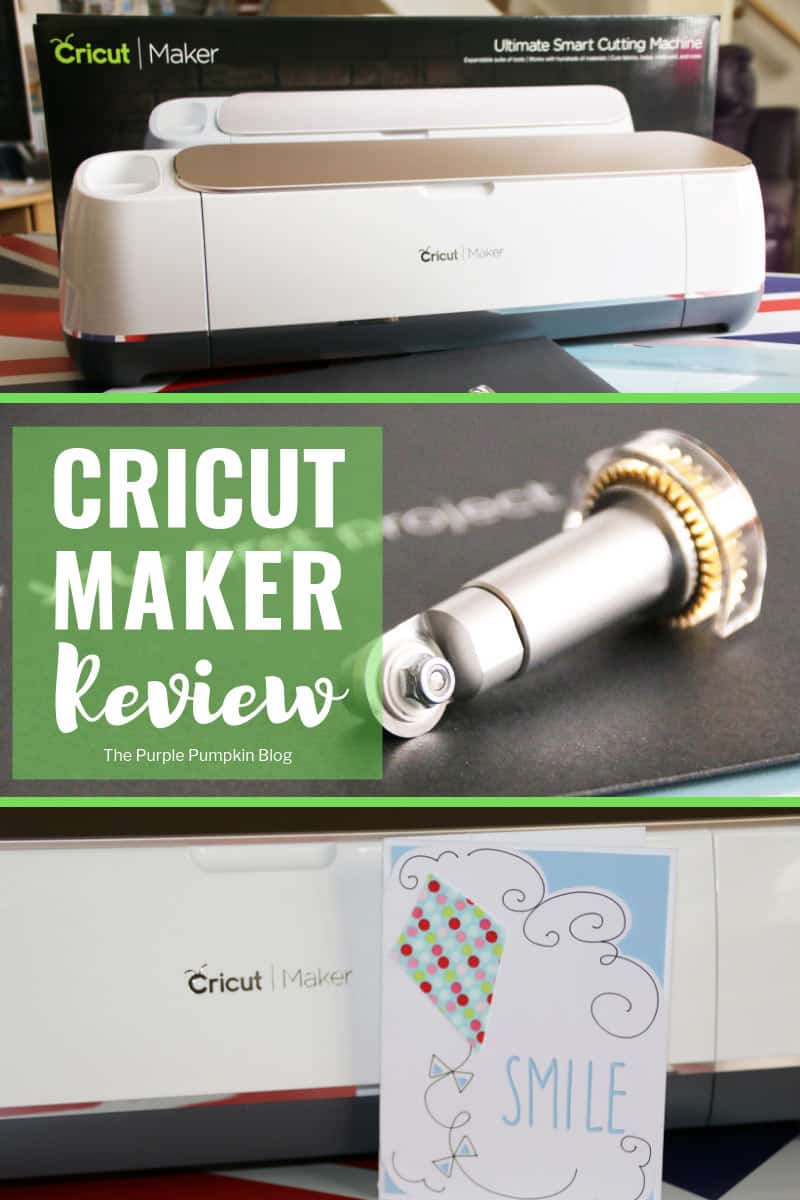 The Cricut Maker is the latest, and ultimate smart cutting machine from the Cricut family of machines. With new blades, and more pressure, you can cut materials from the most delicate of tissue papers, to fabrics, to leather and wood. If you are a crafter, or DIY-er read why the Cricut Maker is a must have for all of your projects. #ad #CricutMaker #Cricut #CricutMachine #ThePurplePumpkinBlog