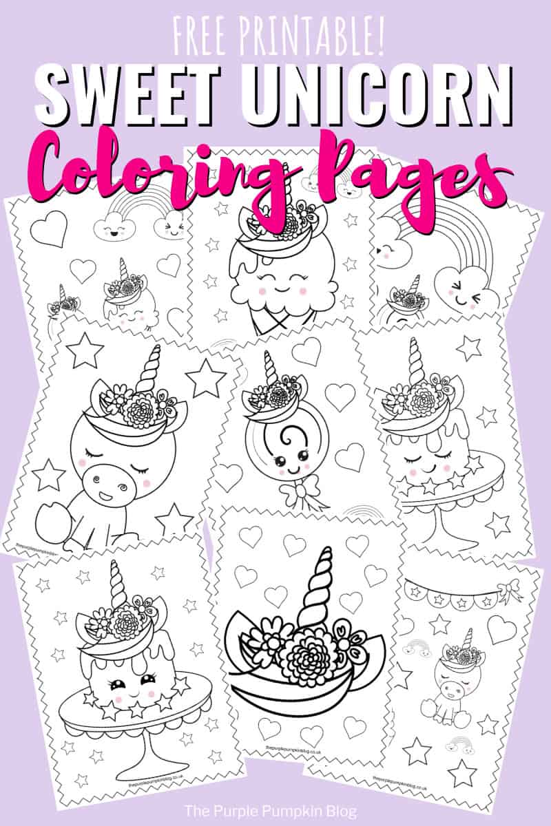 Coloring Pages For Unicorns - Unicorns Free Printable Coloring Pages For Kids