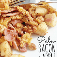 Paleo Bacon + Apple Hash