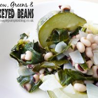 Marrow,Greens & Blackeyed Beans