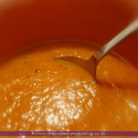 Spicy Roasted Tomato & Red Pepper Soup
