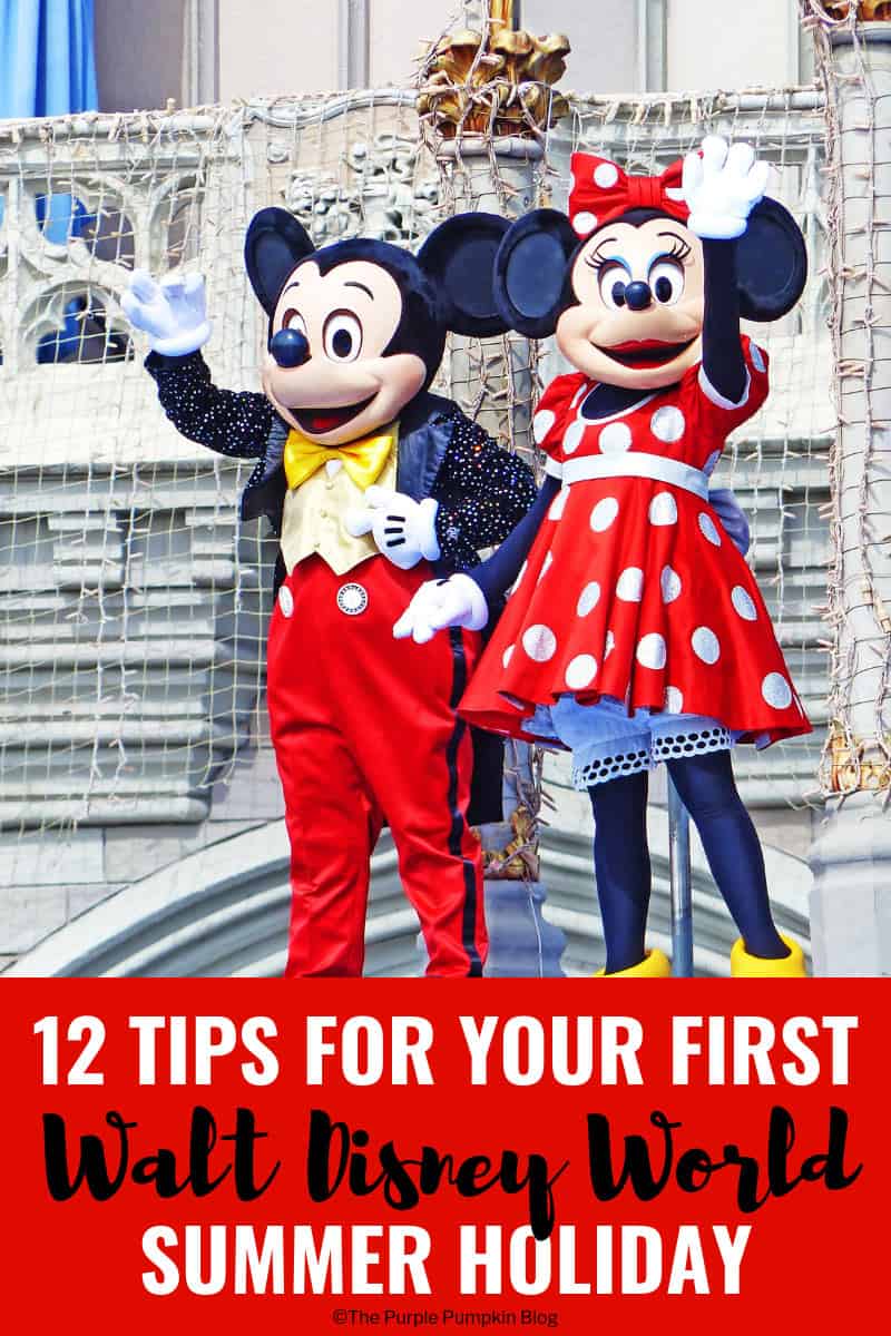 12 Tips For Your First Walt Disney World Summer Holiday - don't plan your WDW vacation without these top tips!