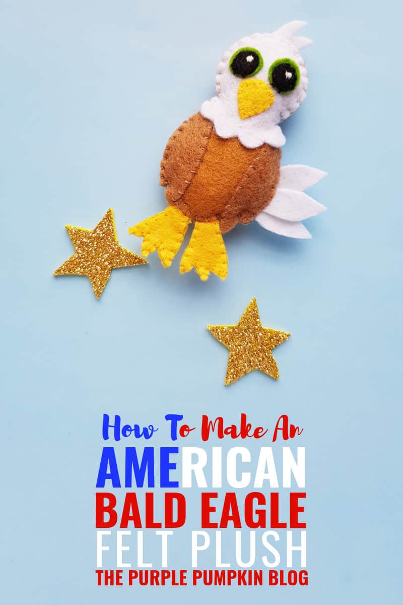 How-to-make-an-American-Bald-Eagle-Felt-Plush