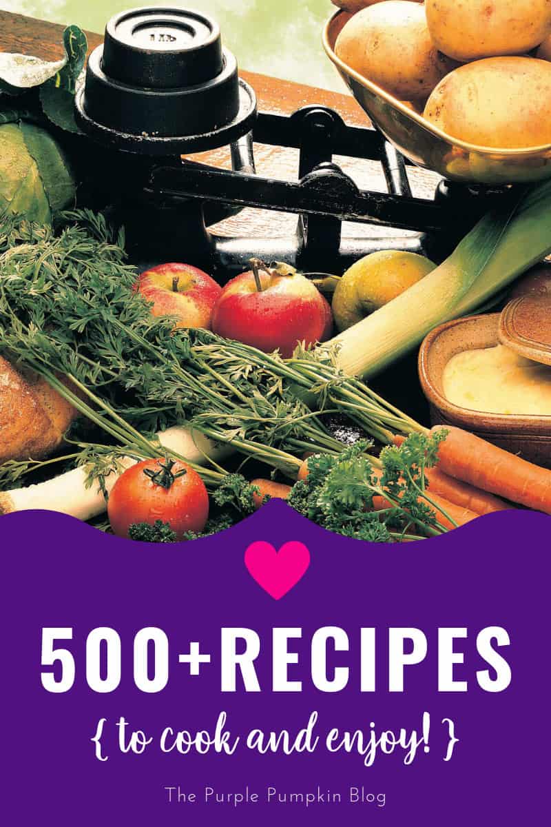 500+ Recipes to cook and enjoy!