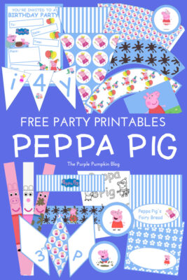 Peppa Pig Party Printables + Fun Party Ideas