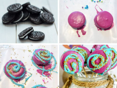 Recipe Card for Aladdin Oreo Cookie Pops